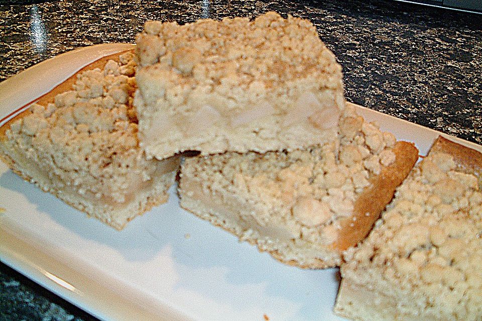 Apfel-Streuselkuchen vom Blech