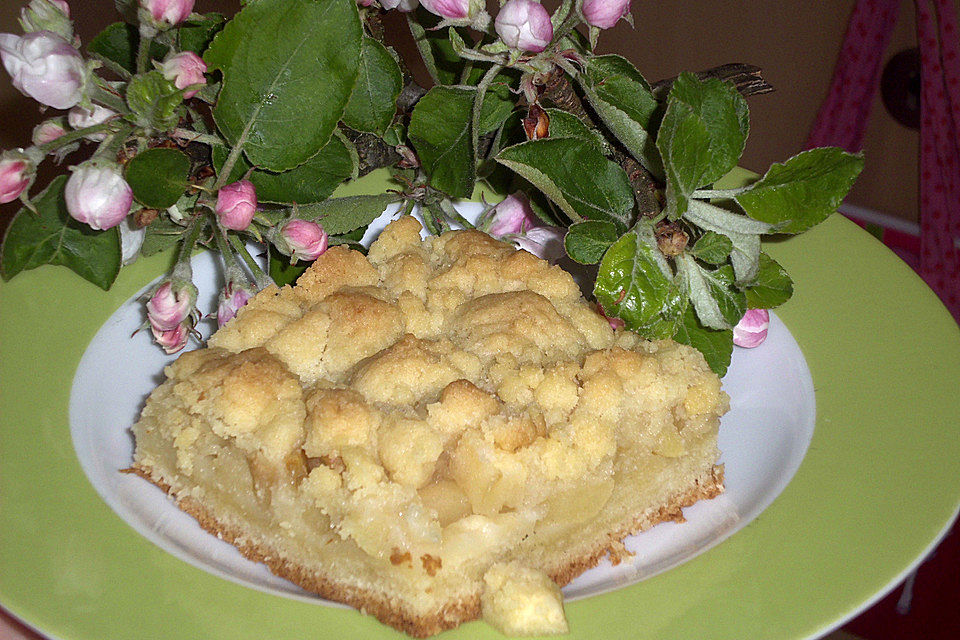 Apfel-Streuselkuchen vom Blech