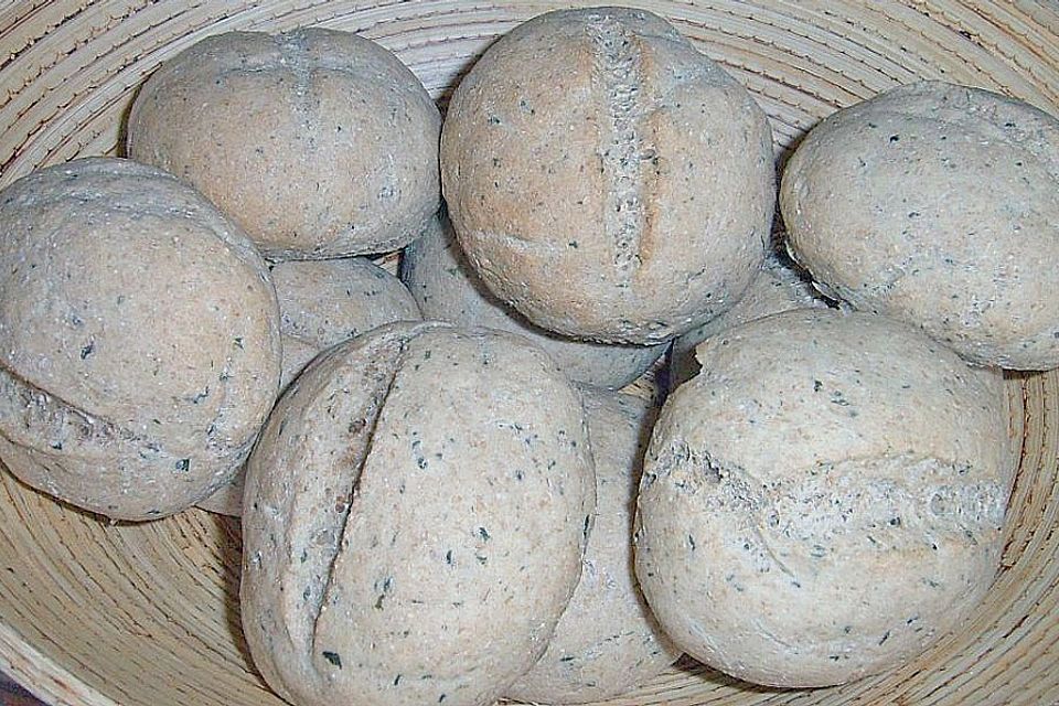 Bärlauchbrötchen