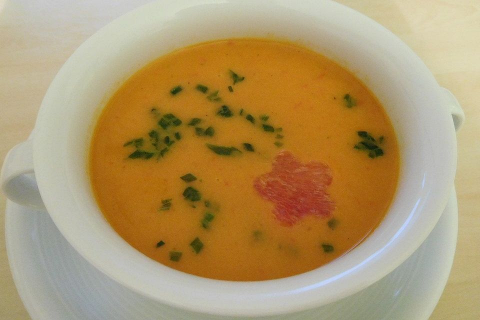 Curry - Paprika - Suppe