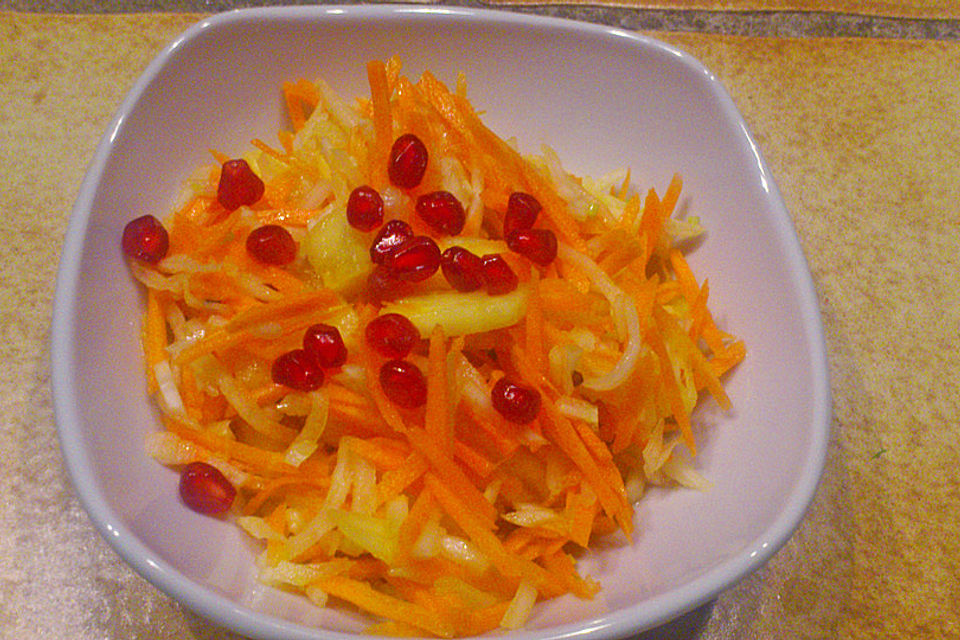 Fenchel - Ananas - Möhren - Salat