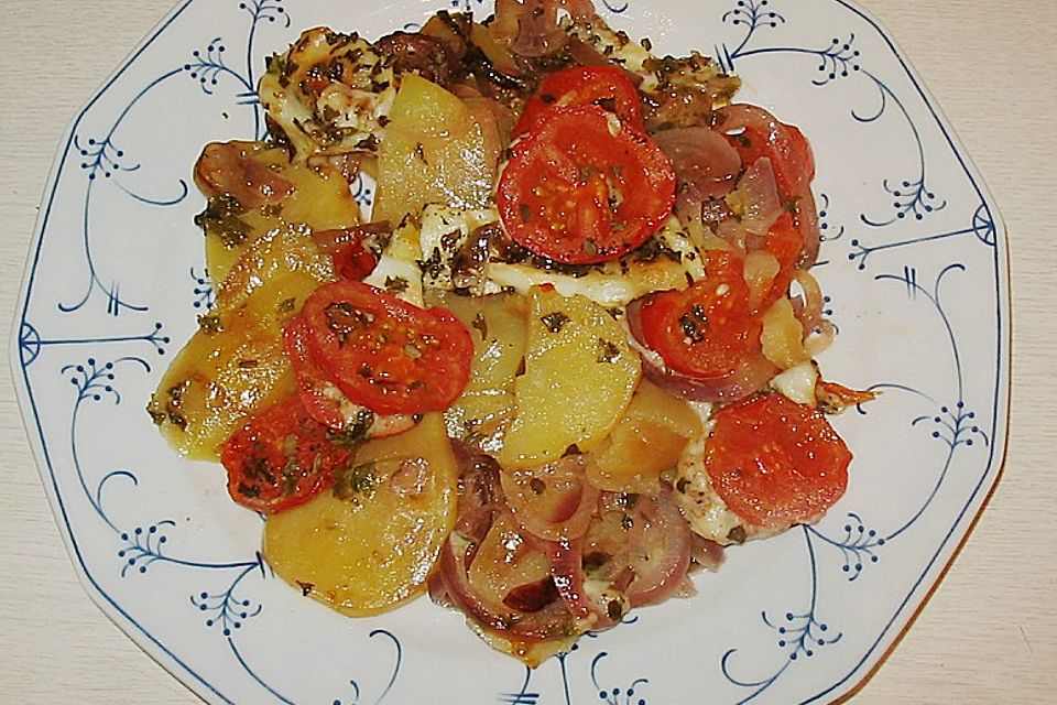 Tomaten - Mozzarella - Kartoffeln