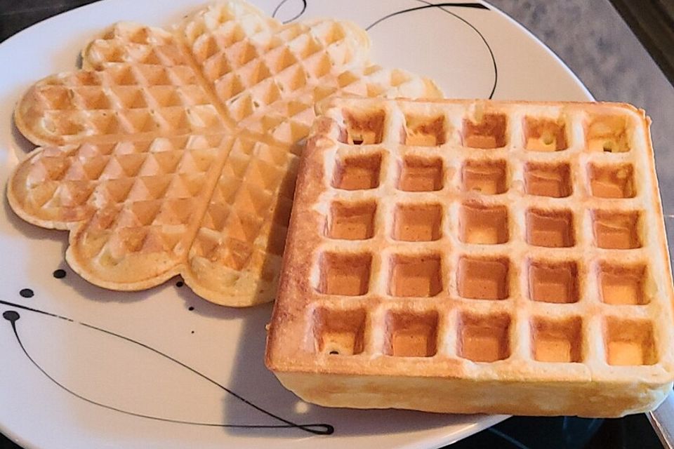 Luftige Waffeln