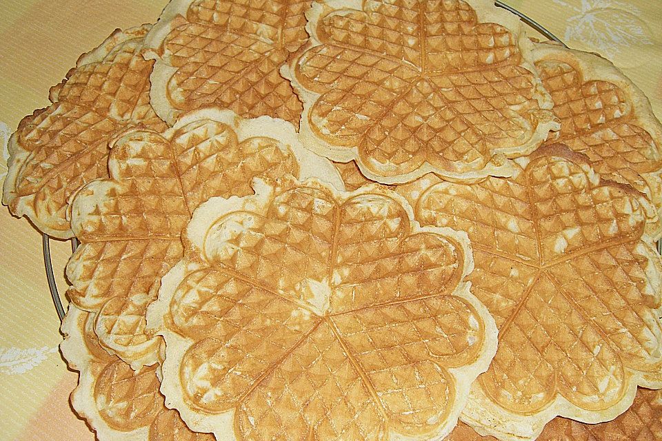 Luftige Waffeln