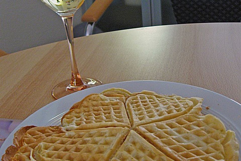 Luftige Waffeln