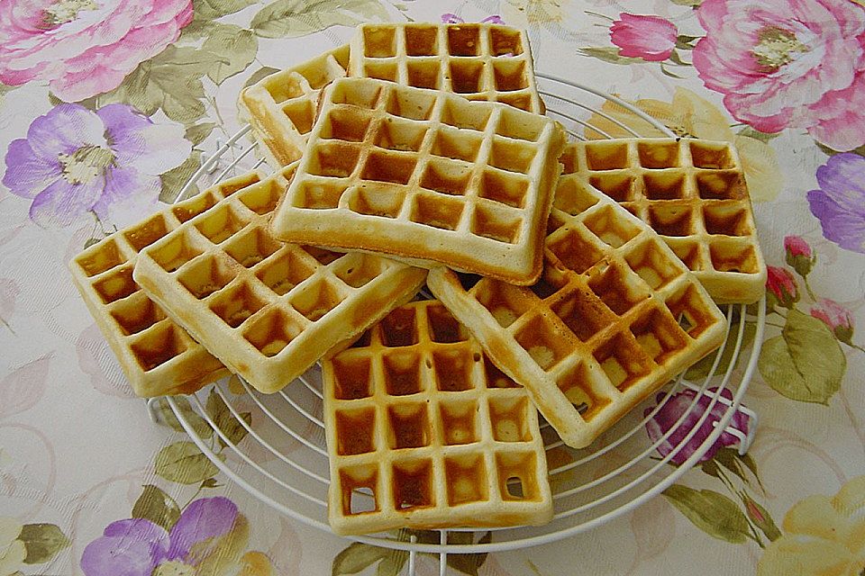 Luftige Waffeln