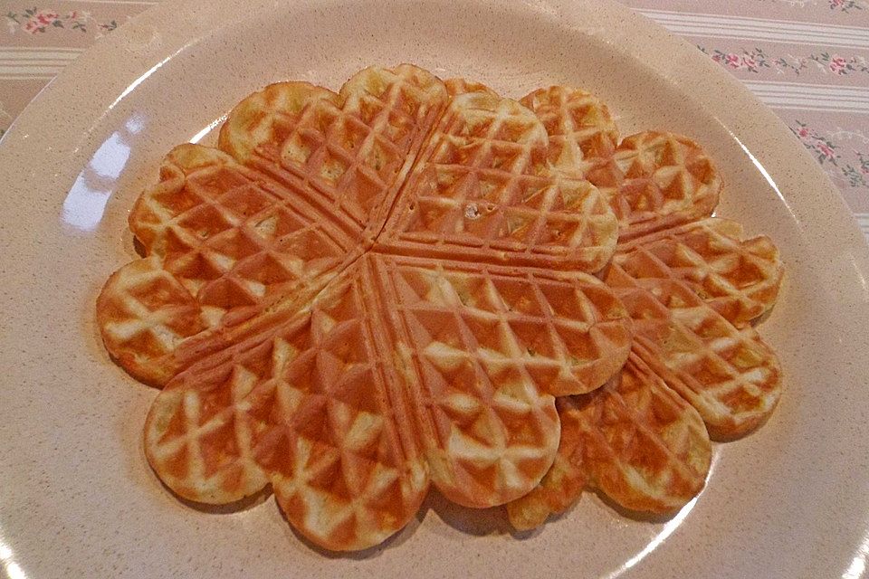 Luftige Waffeln