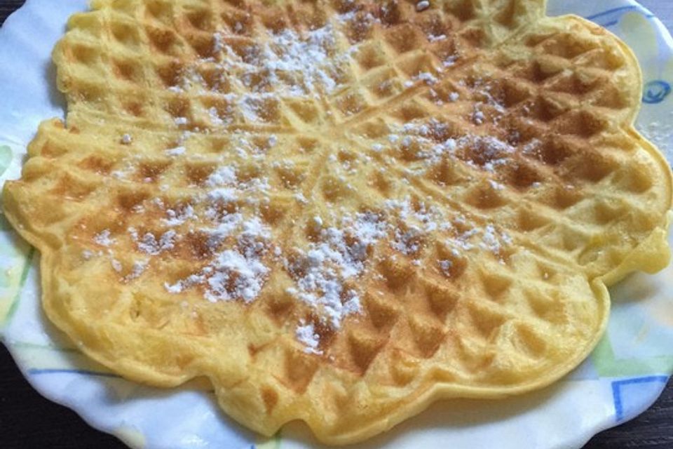 Luftige Waffeln