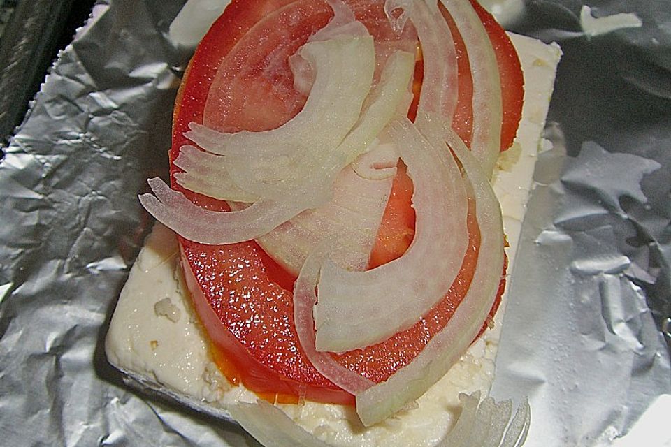 Feta vom Grill