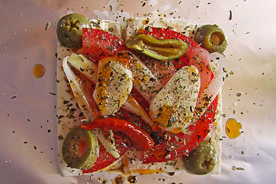 Feta vom Grill