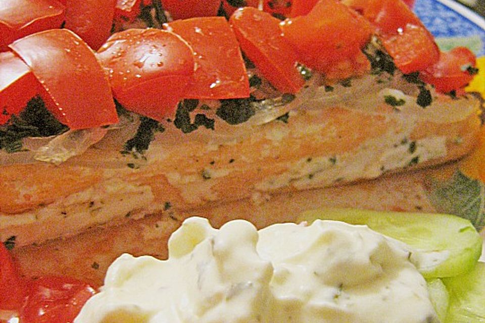 Lachs aus dem Ofen