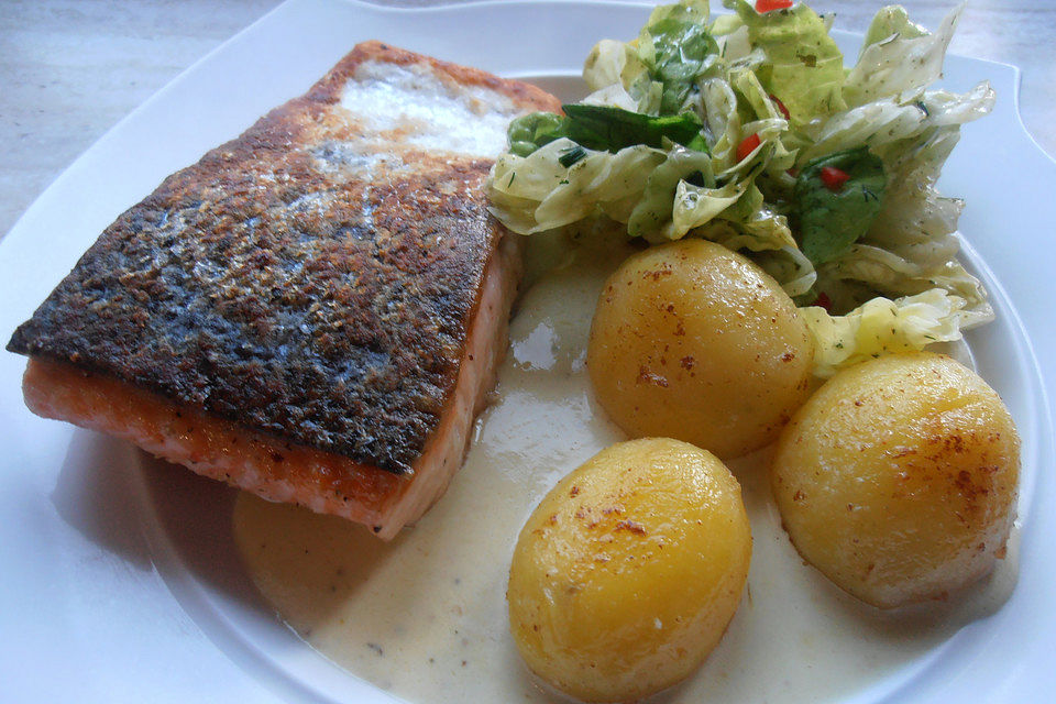 Lachs aus dem Ofen