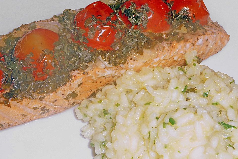 Lachs aus dem Ofen