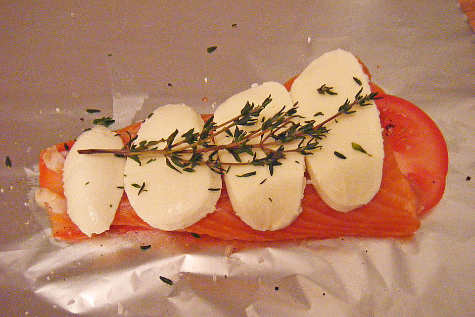 Lachs aus dem Ofen