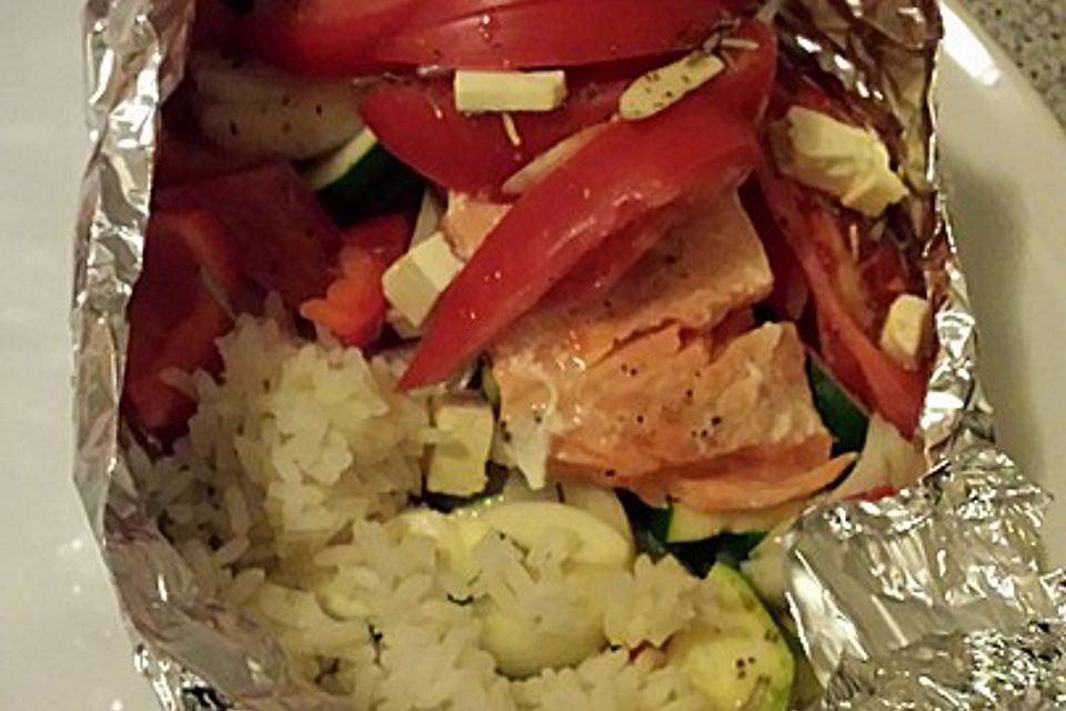 Lachs aus dem Ofen