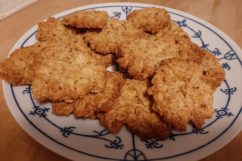 Vanille - Mandel - Haferflockenplätzchen