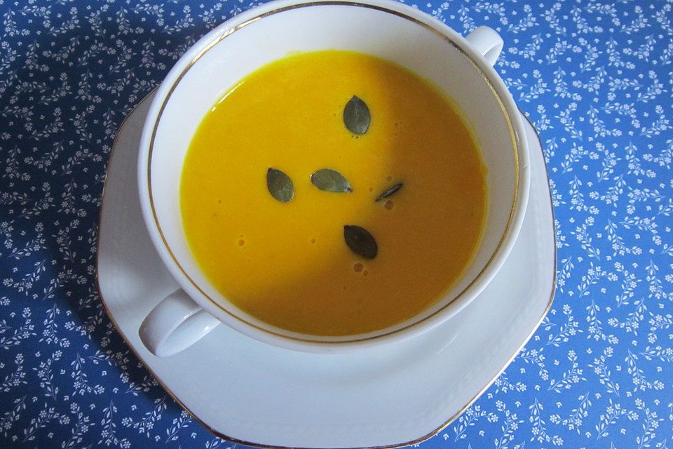 Kürbiscremesuppe