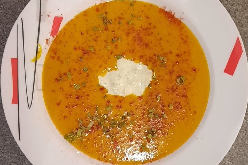 Kürbiscremesuppe