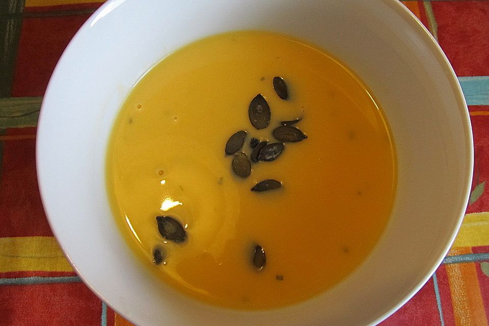 Kürbiscremesuppe