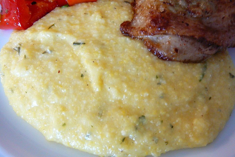 Cremige Polenta