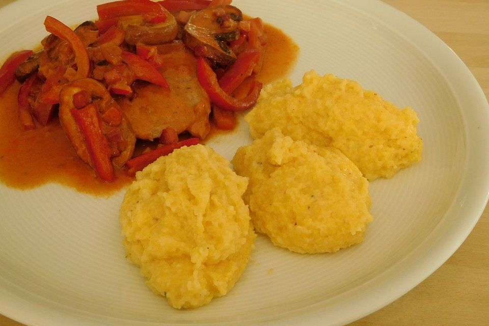 Cremige Polenta