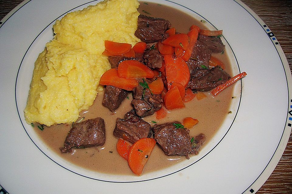 Cremige Polenta