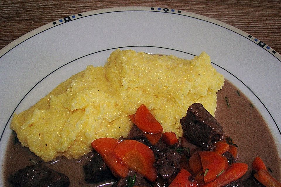 Cremige Polenta