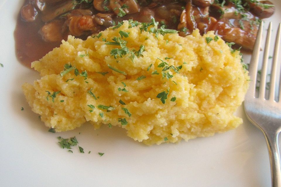 Cremige Polenta