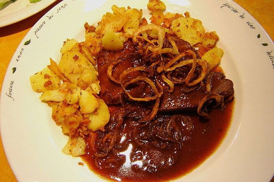 Zwiebelrostbraten