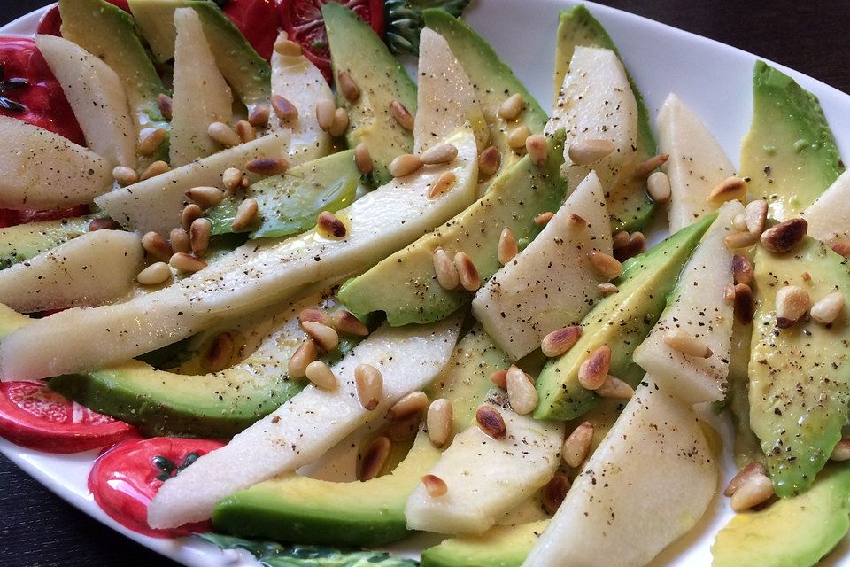 Avocado - Birnen - Salat