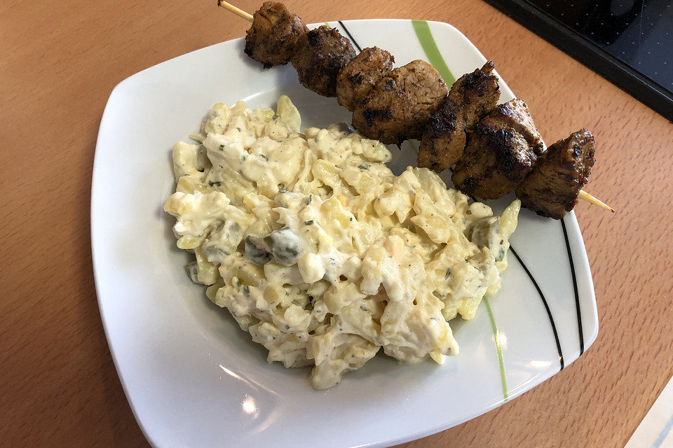 Souvlaki mit Tsatsiki