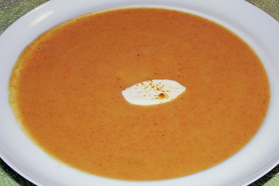 Karottencremsuppe