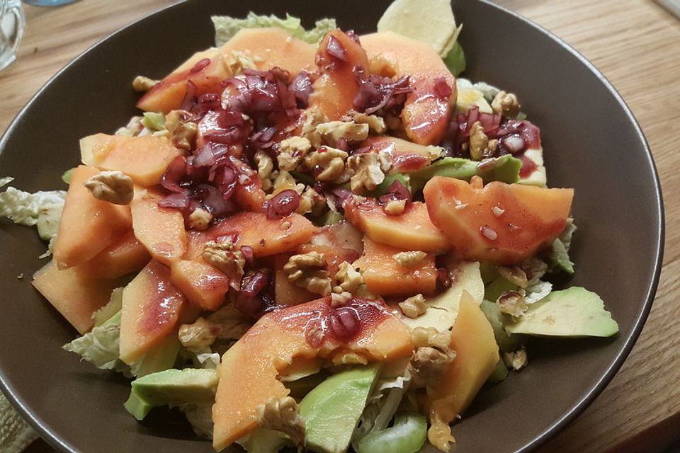 Avocado - Papaya - Salat