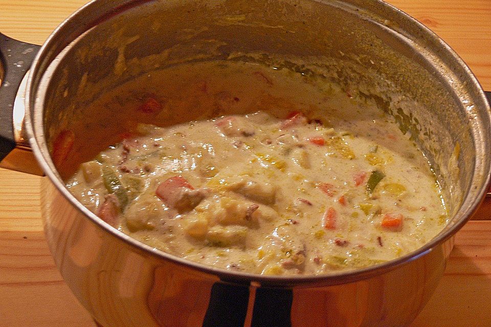 Lauchcreme-Gourmetsuppe