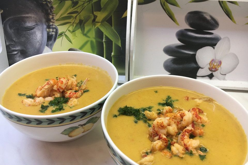 Curry - Kartoffelsuppe