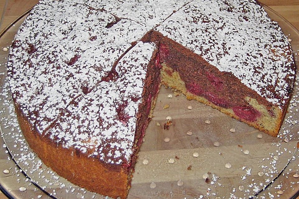 Kirsch - Haselnuss - Kuchen