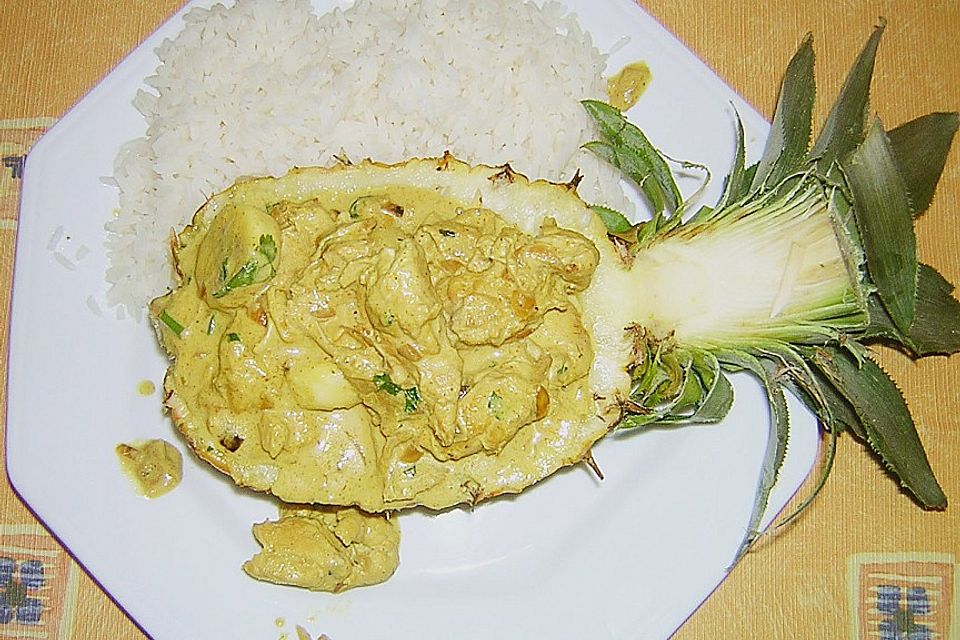 Hühner - Curry