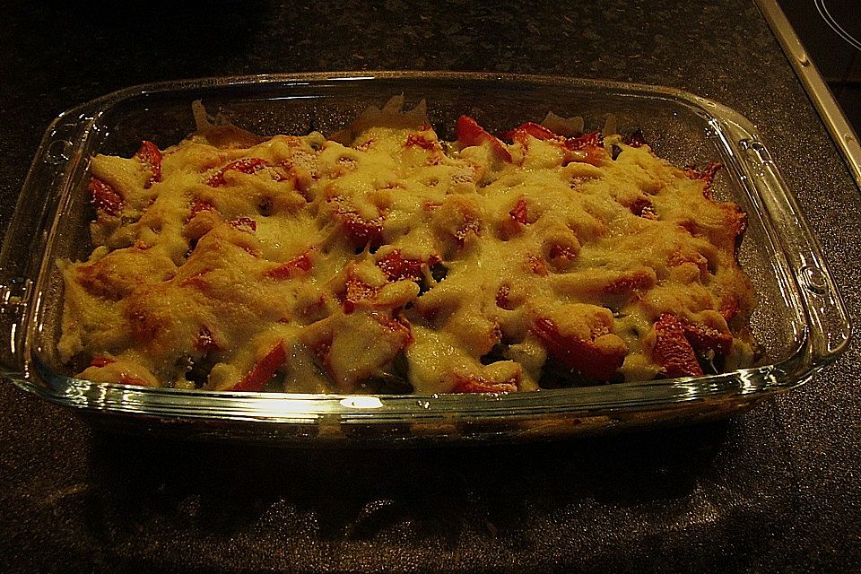 Tomaten - Bohnen - Gratin