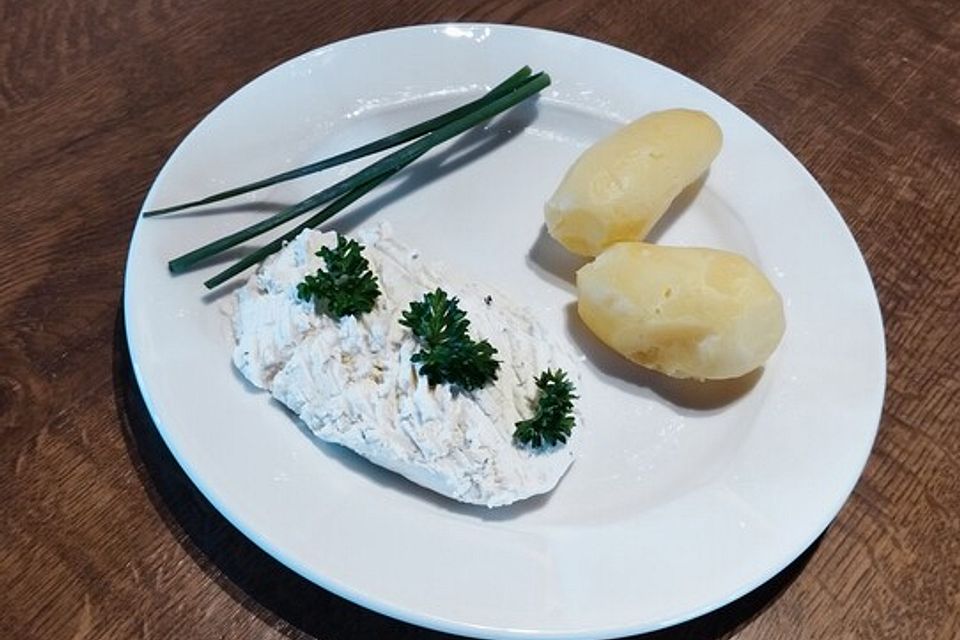 Pellkartoffeln mit Quark