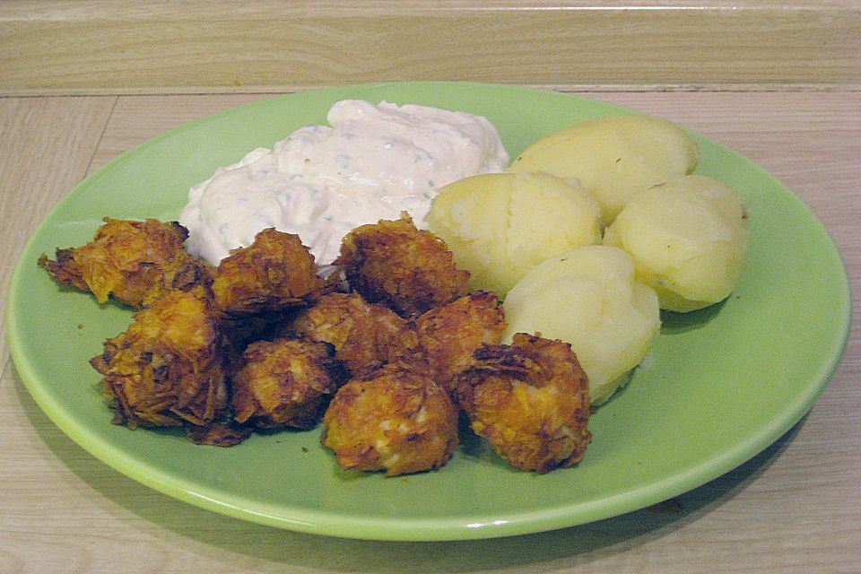 Pellkartoffeln mit Quark