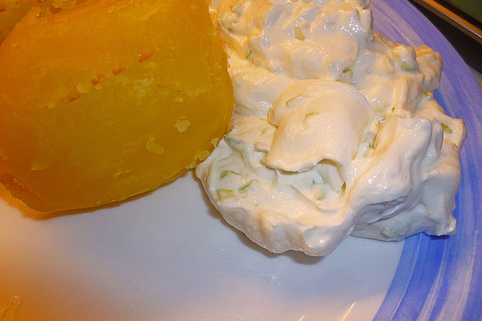 Pellkartoffeln mit Quark