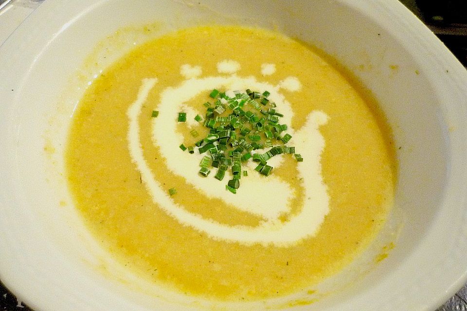 Möhren - Curry - Suppe