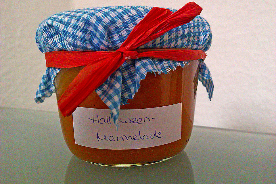 Halloween - Kürbis - Marmelade