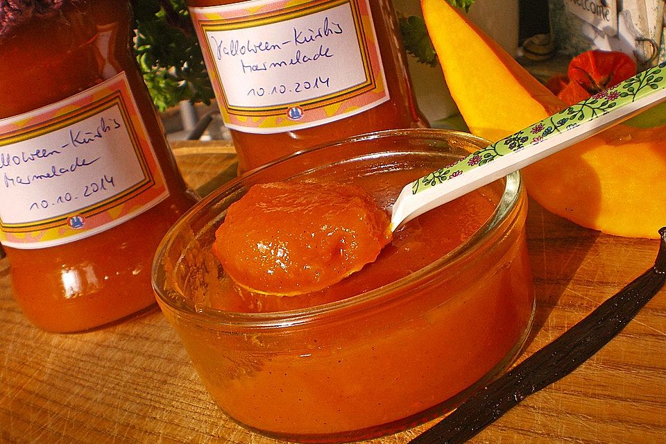 Halloween - Kürbis - Marmelade