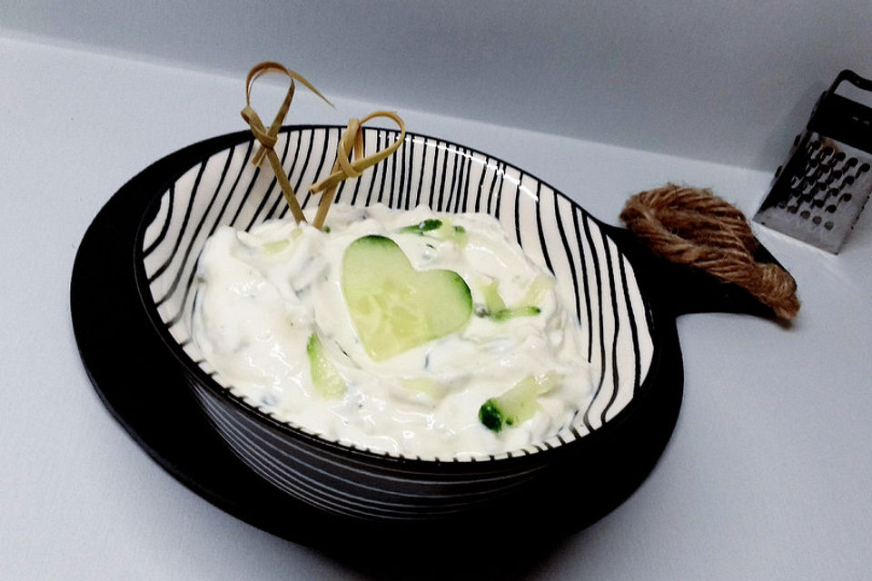 Tzatziki ohne Schnickschnack