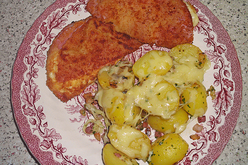 Schinken - Käseschnitzel