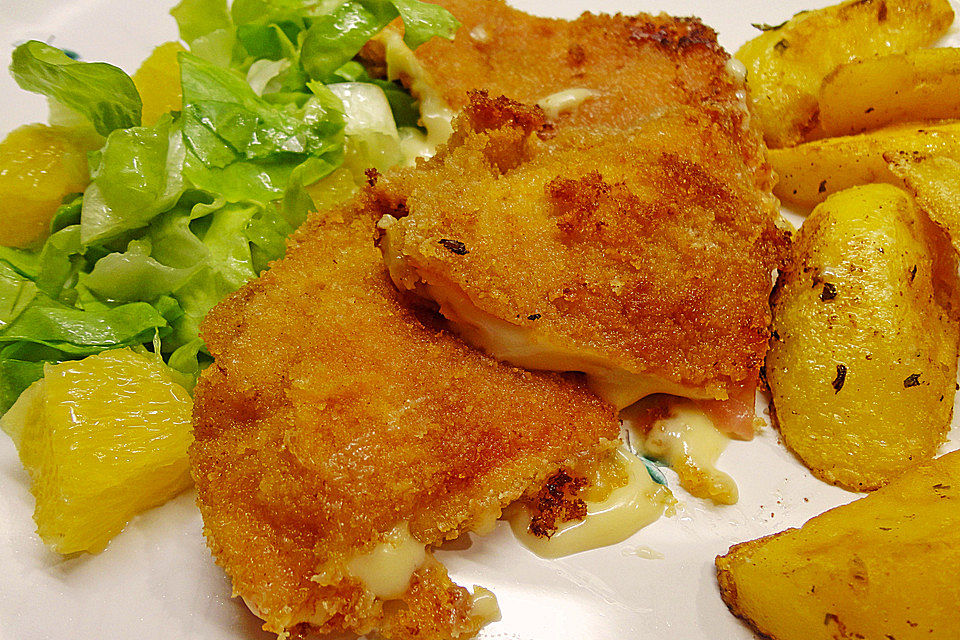 Schinken - Käseschnitzel