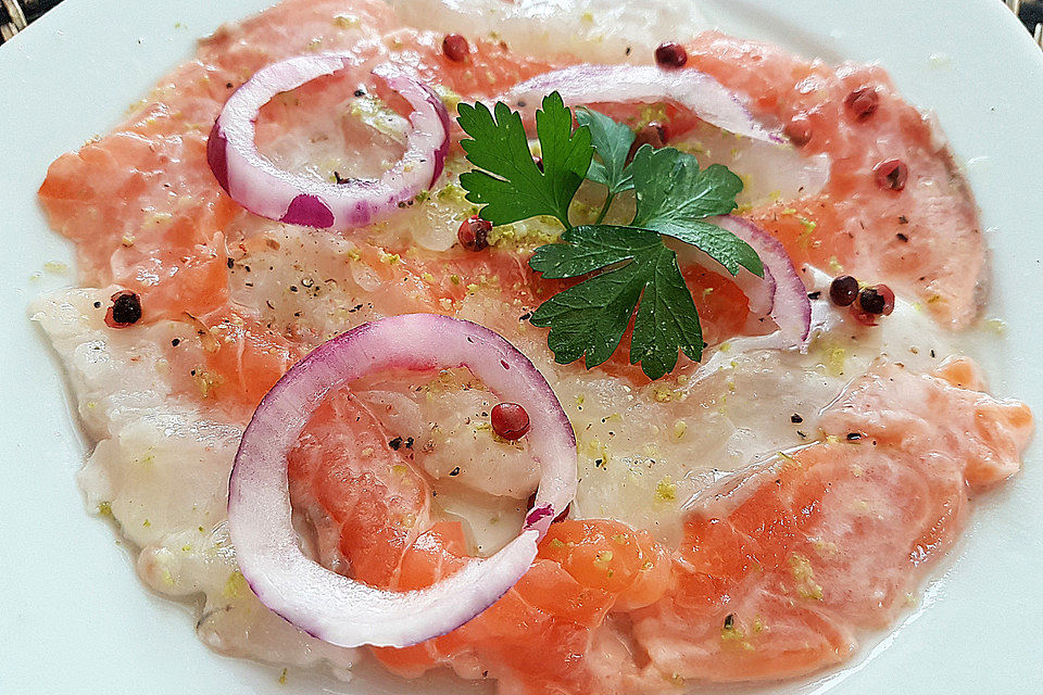 Ceviche mit Lachs