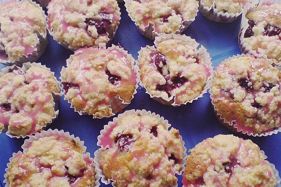 Himbeer - Streusel - Muffins