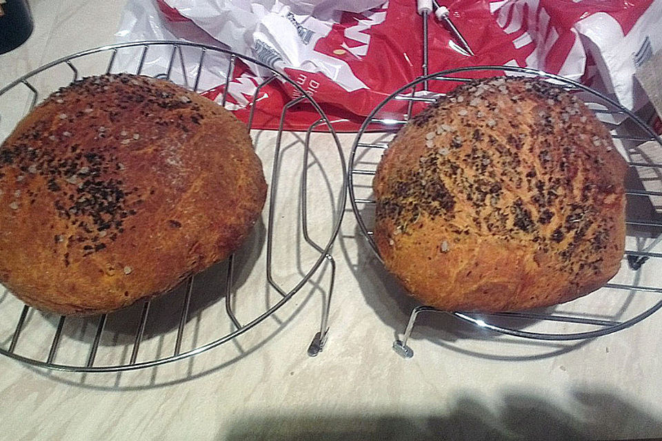 Tomaten - Paprika - Brot